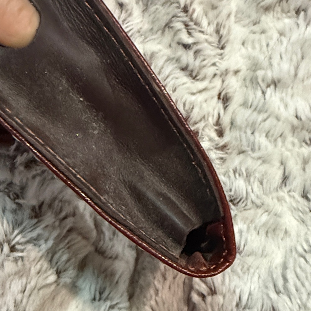 American West Leather & Hair-on Phone or Cigarette Case with Studs - Picture 8 of 9